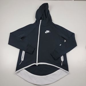 Nike Tech Fleece Hoodie Black Full Zip Womens size Small